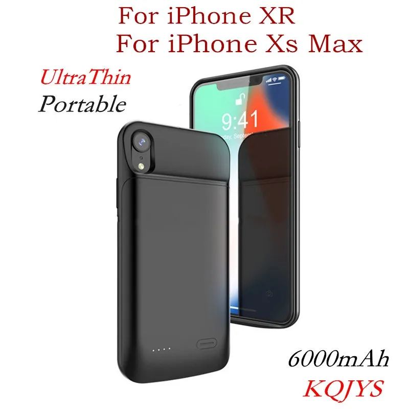 KQJYS Portable Battery Charger Cases for iPhone Xs Max Battery Case External Power Bank Power Case Charging Cover for iPhone XR
KQJYS Portable Battery Charger Cases for iPhone Xs Max Battery Case External Power Bank Power Case Charging Cover for iPhone XR