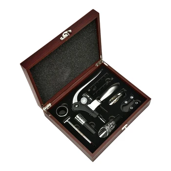Cute Creative Rabbit Wooden Box Red Wine Bottle Opener Set Alloy Opener Stopper Pourer Set in Box
Cute Creative Rabbit Wooden Box Red Wine Bottle Opener Set Alloy Opener Stopper Pourer Set in Box