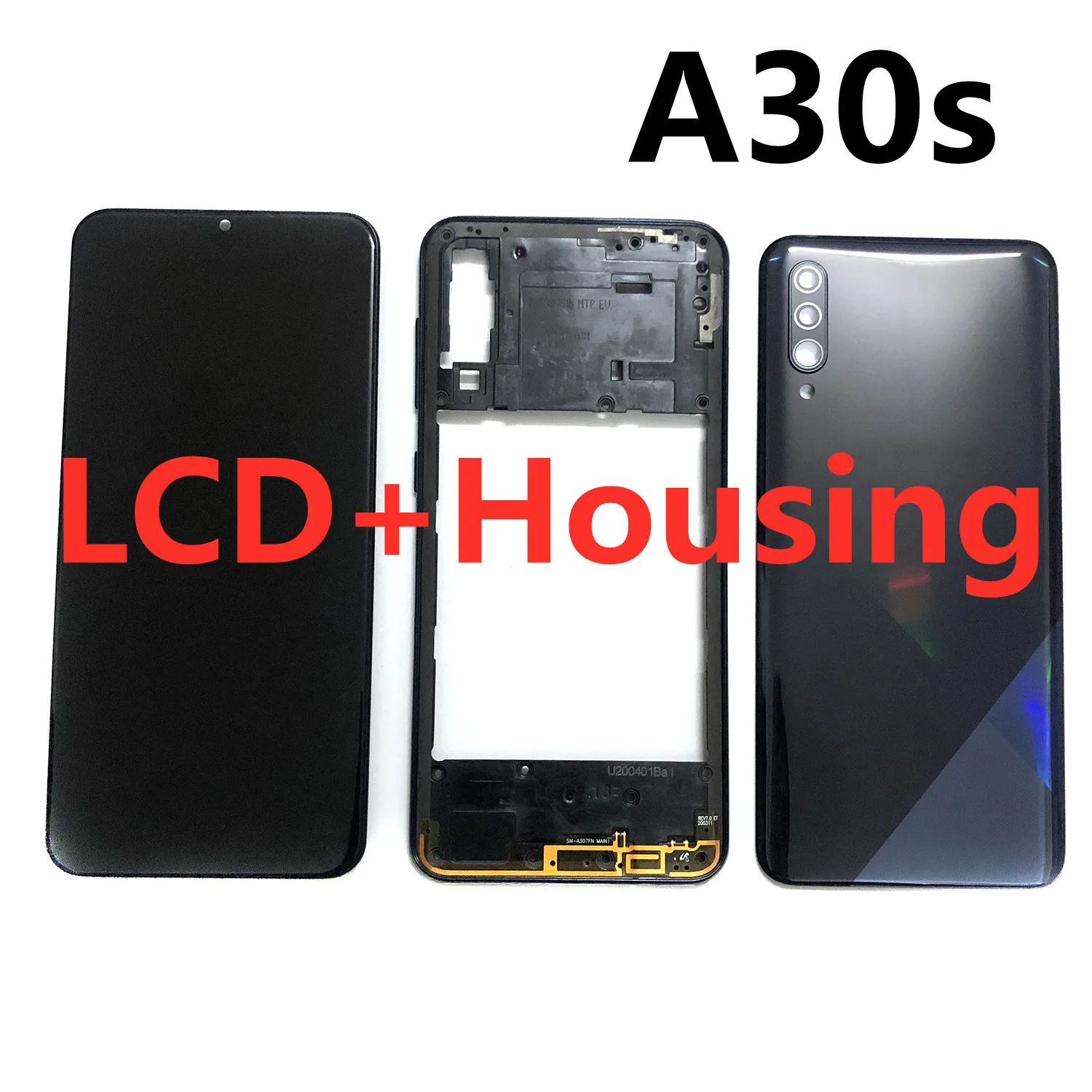 6.4'' Display For Samsung Galaxy A30s A307 LCD Display Touch Screen Digitizer Assembly Phone Housing Middle Frame Lid Back Cover
6.4'' Display For Samsung Galaxy A30s A307 LCD Display Touch Screen Digitizer Assembly Phone Housing Middle Frame Lid Back Cover