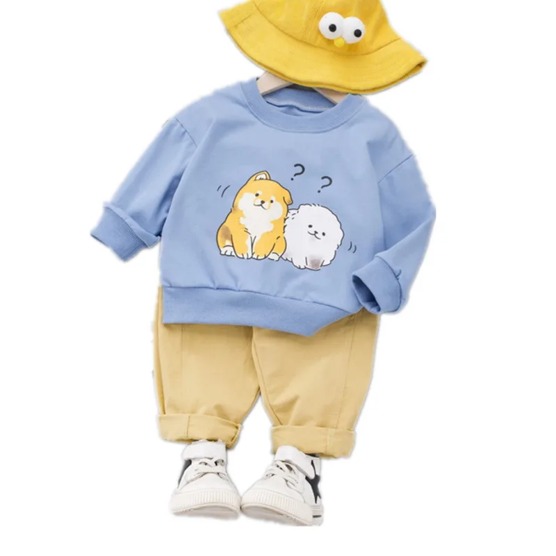 Spring Autumn Baby Clothes Suit Children Boy Girl Cartoon Pattern T Shirt Pants 2Pcs/set Toddler Casual Clothing Kids Tracksuits
Spring Autumn Baby Clothes Suit Children Boy Girl Cartoon Pattern T Shirt Pants 2Pcs/set Toddler Casual Clothing Kids Tracksuits