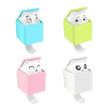 Cute Cat Hook Strong Viscose Free Punching Personality Key Umbrella Non-mark Sticky Dormitory Clothes Hook
Cute Cat Hook Strong Viscose Free Punching Personality Key Umbrella Non-mark Sticky Dormitory Clothes Hook