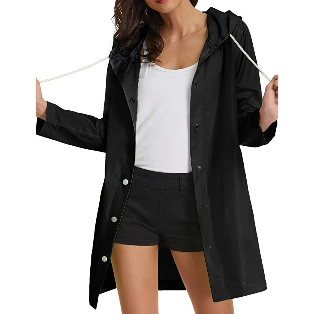 Bomber Jacket Women Casual Solid Rain Jacket Outdoor Plus Size Waterproof Hooded Windproof Loose Coat Jeans Jacket Women 2019
Bomber Jacket Women Casual Solid Rain Jacket Outdoor Plus Size Waterproof Hooded Windproof Loose Coat Jeans Jacket Women 2019