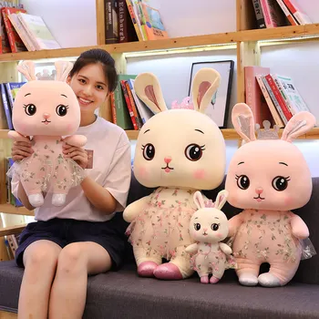 2020 New Plush Toy Little White Rabbit Plush Filled Doll Doll Pillow Lace Rabbit Princess Toy Lace Skirt Little White Rabbit Hig
2020 New Plush Toy Little White Rabbit Plush Filled Doll Doll Pillow Lace Rabbit Princess Toy Lace Skirt Little White Rabbit Hig