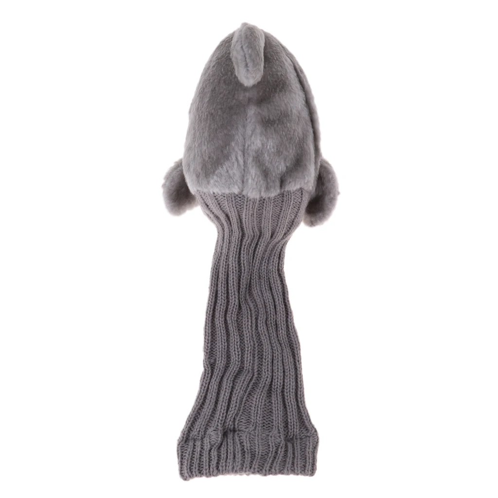 1 Piece Plush Cloth Golf Club Driver Knit Golf Driver Headcover Durable Compact Novelty Shark Replacement Part 1 Piece Plush Cloth Golf Club Driver Knit Golf Driver Headcover Durable Compact Novelty Shark Replacement Part