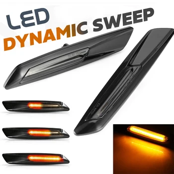 For BMW E81 E82 E87 E88 E90 E91 E92 E93 X1 E84 X3 E83 E60 E61 LED Dynamic smoked Lens Fender Side Marker Turn Signal Light
For BMW E81 E82 E87 E88 E90 E91 E92 E93 X1 E84 X3 E83 E60 E61 LED Dynamic smoked Lens Fender Side Marker Turn Signal Light