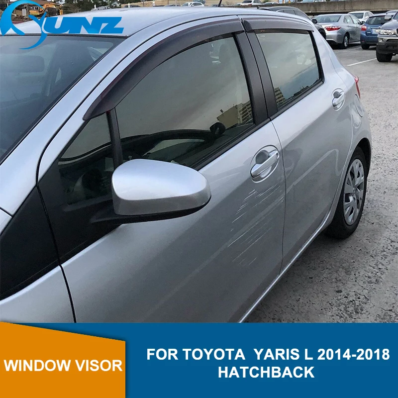 Window Shield Cover For Toyota Yaris L 2014 2015 2016 2017 2018 HATCHBACK Window Air Vent Visor Sun Shade Awnings Shelters SUNZ
Window Shield Cover For Toyota Yaris L 2014 2015 2016 2017 2018 HATCHBACK Window Air Vent Visor Sun Shade Awnings Shelters SUNZ