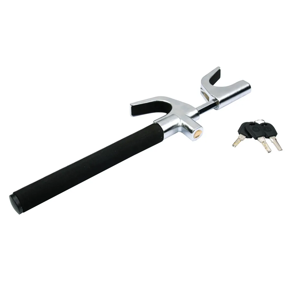 Adjustable Car Trolley Steering Wheel Lock Anti Theft Security System Locks Self-defense Tool with Safety Hammer Universal
Adjustable Car Trolley Steering Wheel Lock Anti Theft Security System Locks Self-defense Tool with Safety Hammer Universal
