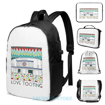 Graphic print Love Tooting (Tooting Broadway Station) USB Charge Backpack men School bags Women bag Travel laptop bag
Graphic print Love Tooting (Tooting Broadway Station) USB Charge Backpack men School bags Women bag Travel laptop bag