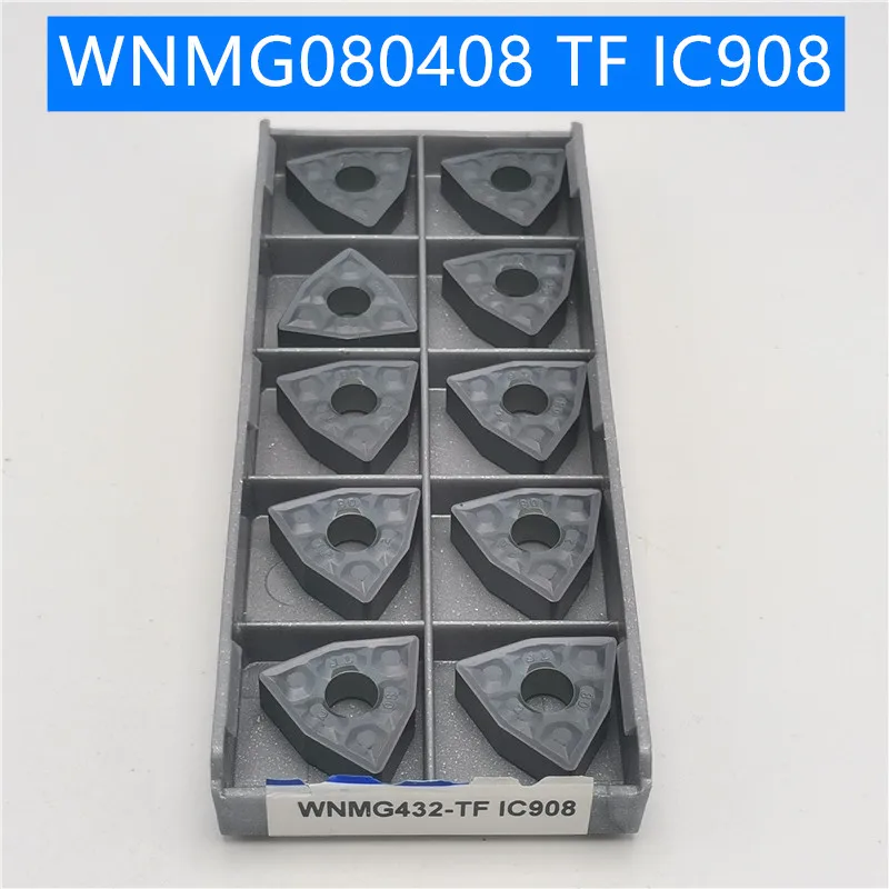 10PCS WNMG080404 WNMG080408 TF IC907 IC908 Carbide Insert Turning Tool Turning Milling Cutter CNC Cutting Tool Slot Cutting
10PCS WNMG080404 WNMG080408 TF IC907 IC908 Carbide Insert Turning Tool Turning Milling Cutter CNC Cutting Tool Slot Cutting