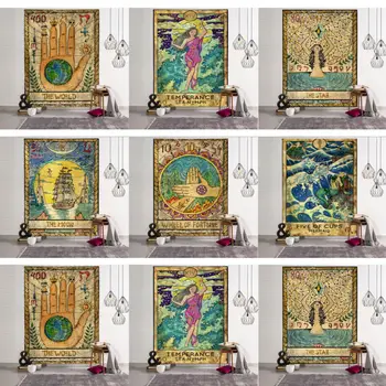 Tarot Card Tapestry Colorful Tapestry Wall Hanging Astrology Divination Mandala Bohemian Home Decor
Tarot Card Tapestry Colorful Tapestry Wall Hanging Astrology Divination Mandala Bohemian Home Decor