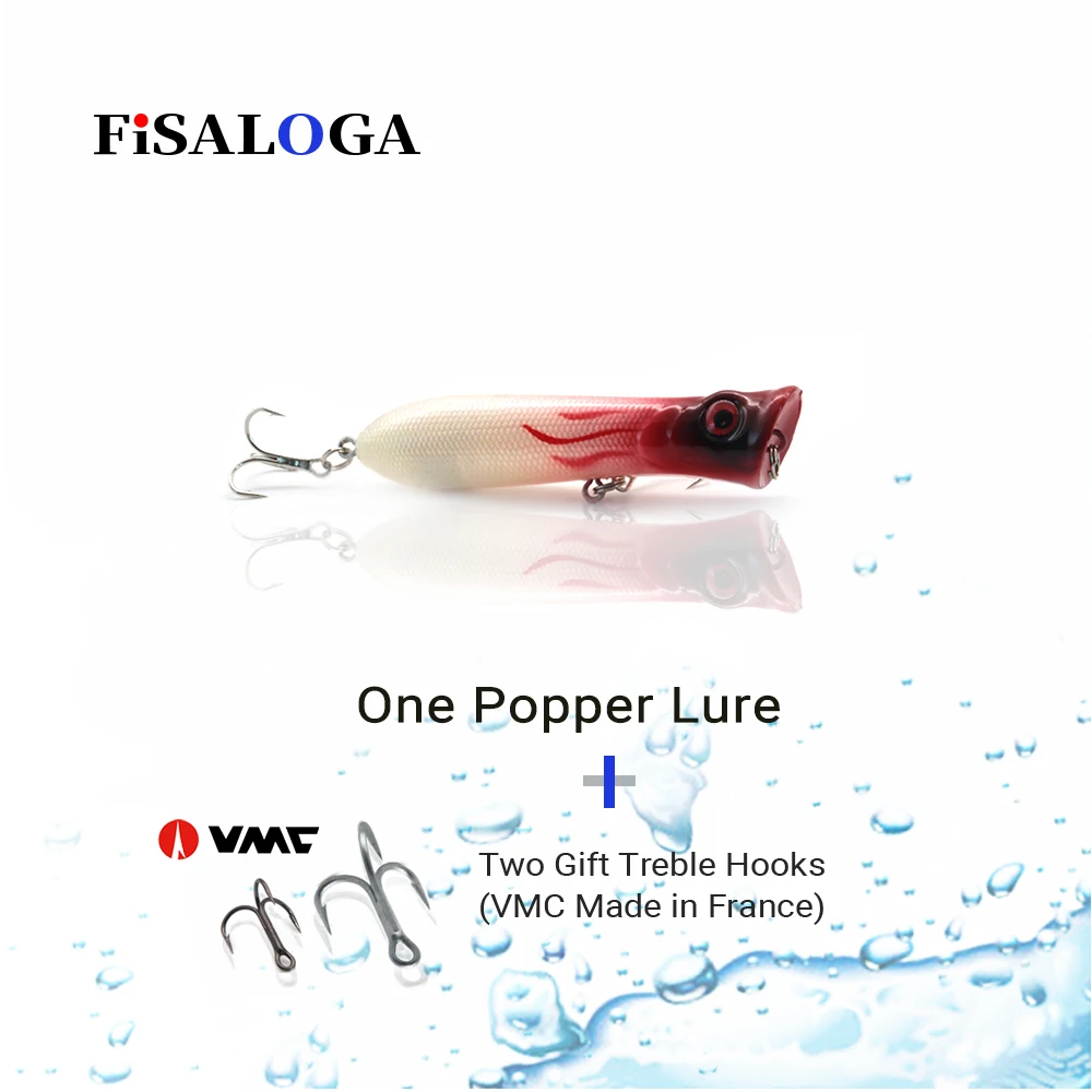 Poper Floating Walker Popper Fishing Lures 11g 80mm Topwater Wobblers FiSALOGA Pike Trout Pencil Surface Baits Gift 2 VMC Hooks
Poper Floating Walker Popper Fishing Lures 11g 80mm Topwater Wobblers FiSALOGA Pike Trout Pencil Surface Baits Gift 2 VMC Hooks