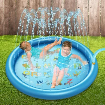 Water Games Beach Pad Mat Lawn Inflatable Spray Water Cushion Swiming Pool Toy piscinas grandes para familia бассейн каркасный 
Water Games Beach Pad Mat Lawn Inflatable Spray Water Cushion Swiming Pool Toy piscinas grandes para familia бассейн каркасный