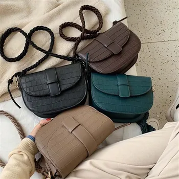 bag for women Stone pattern small bag women's bag 2019 new Korean fashion Joker saddle bag simple shoulder Messenger bag
bag for women Stone pattern small bag women's bag 2019 new Korean fashion Joker saddle bag simple shoulder Messenger bag