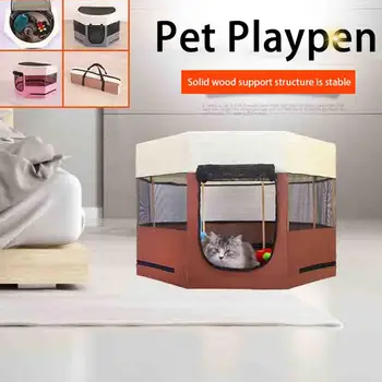 Dog Fence Pet Playpen Pets Dogs Cats Outdoor Zippered Tent Home Portable Foldable Oxford Cloth House
Dog Fence Pet Playpen Pets Dogs Cats Outdoor Zippered Tent Home Portable Foldable Oxford Cloth House