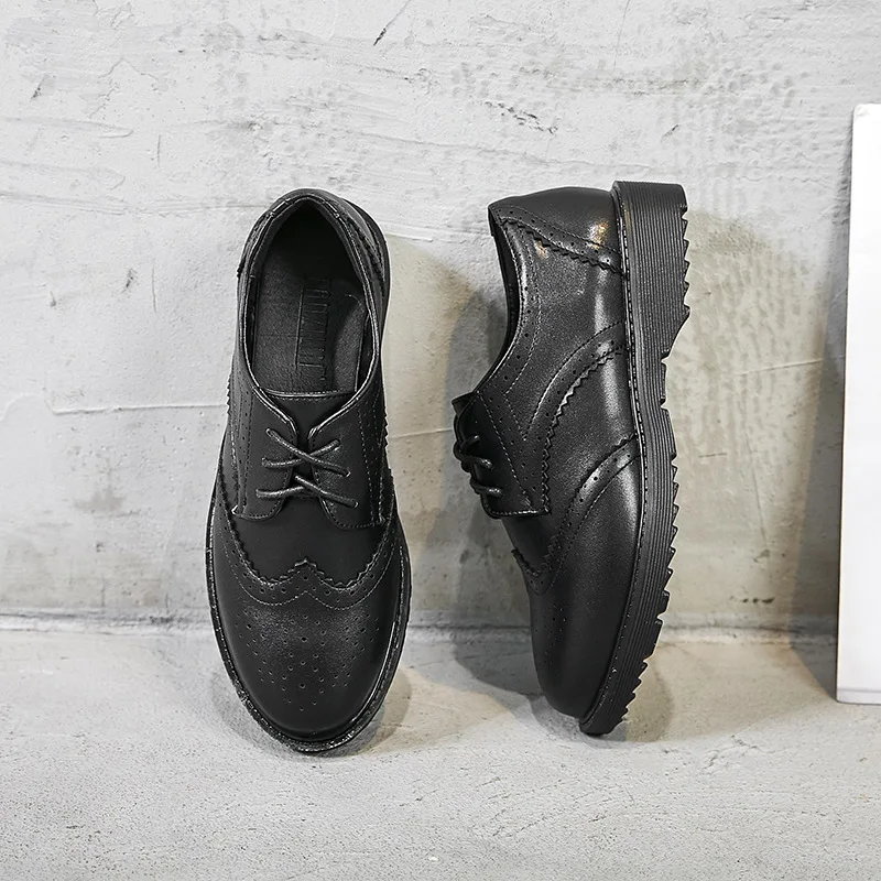 Bullock Lace-up WOMEN'S Shoes Children Flat England Retro Small Leather Shoes INS Women's Bandage Cloth Leather Shoes 1021-1
Bullock Lace-up WOMEN'S Shoes Children Flat England Retro Small Leather Shoes INS Women's Bandage Cloth Leather Shoes 1021-1