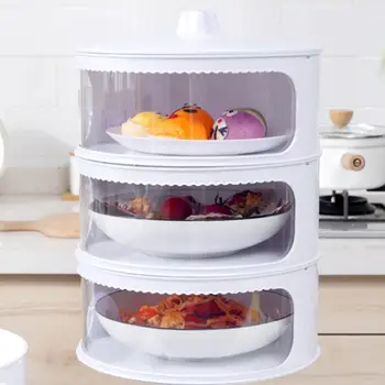 Food Cover Anti Fly Dustproof Multi-layer Transparent Stackable Food Cover Removable Washable Insulation Cover
Food Cover Anti Fly Dustproof Multi-layer Transparent Stackable Food Cover Removable Washable Insulation Cover
