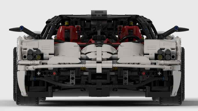 31944 MOC 31944 Pagani Huayra by Joebot360 with 3294 pieces