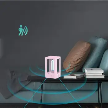 Portable Sterilizing Lamp Smart Disinfectant Lamp Household LED Germicidal Lamp Multi-functional Disinfecting Tool for Room Pink
Portable Sterilizing Lamp Smart Disinfectant Lamp Household LED Germicidal Lamp Multi-functional Disinfecting Tool for Room Pink