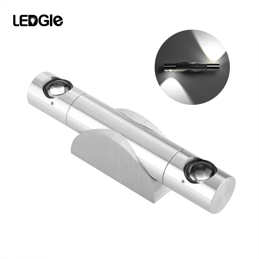 LEDGLE 2W LED Wall Lamp Simple Wall Light Decorative LED Light Double-ended LED Lamps Daylight White Light
LEDGLE 2W LED Wall Lamp Simple Wall Light Decorative LED Light Double-ended LED Lamps Daylight White Light