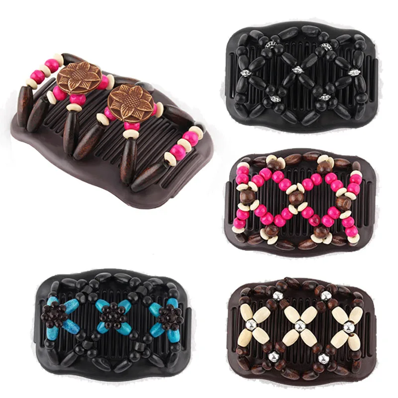 Four Seasons Fashion Magic Hair Comb For Women Ponytail Bun Holder Hair-style DIY Hair Clips Beaded Claw Disc Accessories Tools
Four Seasons Fashion Magic Hair Comb For Women Ponytail Bun Holder Hair-style DIY Hair Clips Beaded Claw Disc Accessories Tools