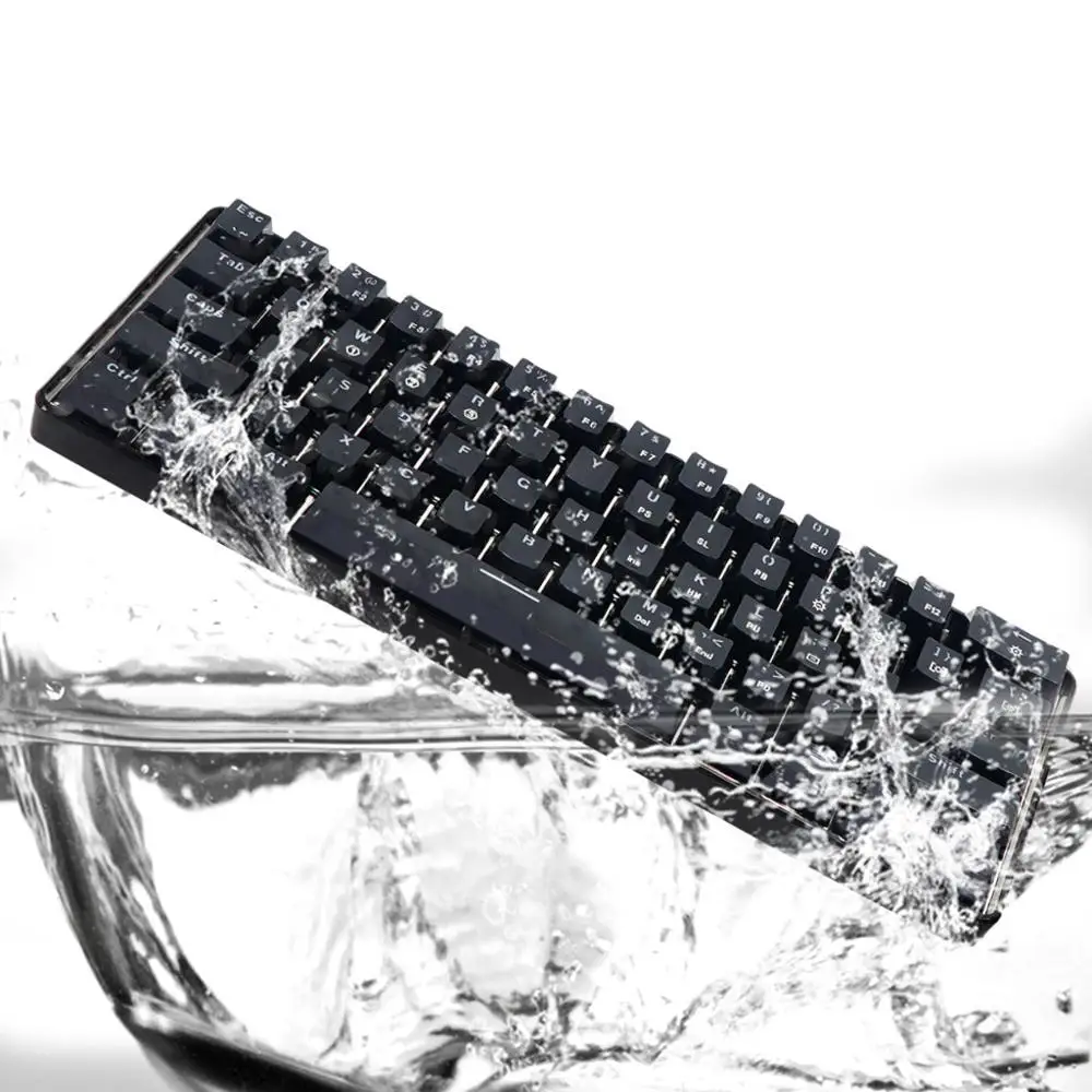 RGB Backlit Bluetooth 5.0 Wireless Dual Mode Mechanical Keyboard,Portable Compact Waterproof Mini Gaming 61 Gateron Keys
RGB Backlit Bluetooth 5.0 Wireless Dual Mode Mechanical Keyboard,Portable Compact Waterproof Mini Gaming 61 Gateron Keys