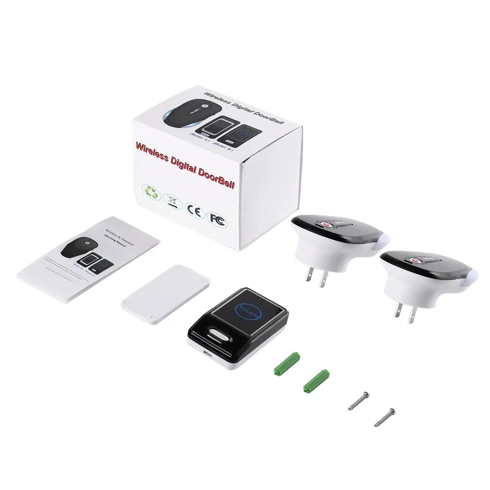 Energy Saving Wireless Doorbell Home Security Alarm/ Welcome Smart Doorbell Multi-purpose Door Button Easy Installation
Energy Saving Wireless Doorbell Home Security Alarm/ Welcome Smart Doorbell Multi-purpose Door Button Easy Installation