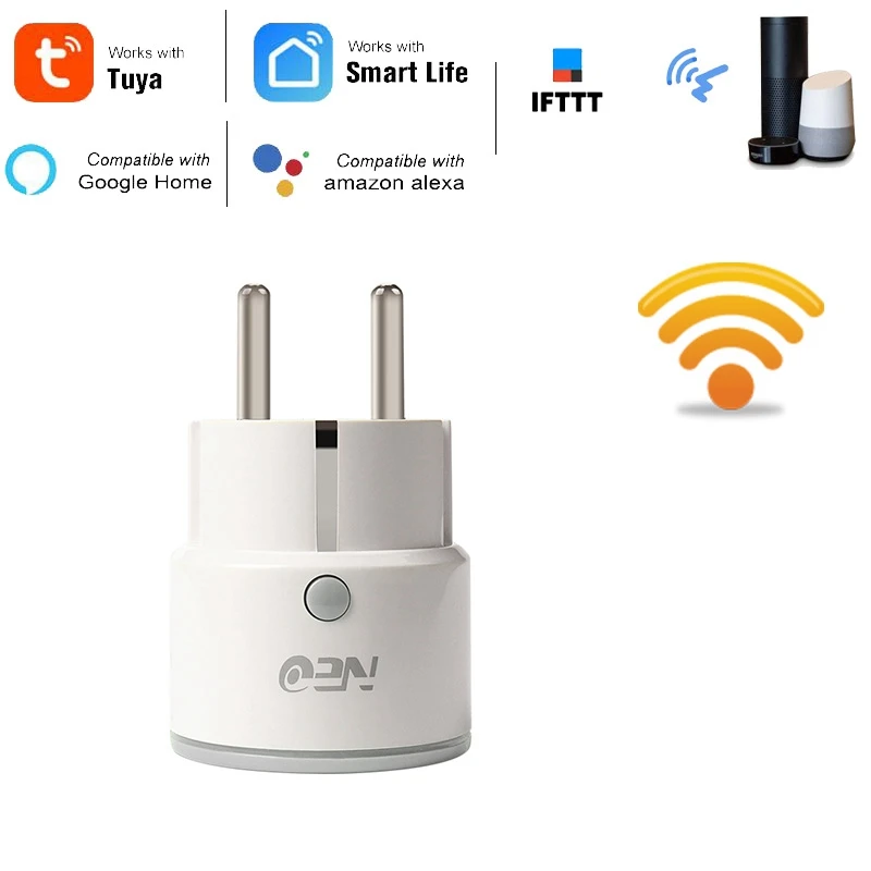 4PCS Smart Plug WiFi Switch Mini Socket Outlet Timing Function Remote Control Work with Alexa Google Home IFTTT EU Plug
4PCS Smart Plug WiFi Switch Mini Socket Outlet Timing Function Remote Control Work with Alexa Google Home IFTTT EU Plug
