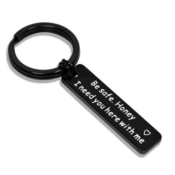 Letter Keychain Man Be Safe Honey Key Chain Women Key Ring Chain for Pants Pendant High Quality Key Holder Fashion Alloy Brelok
Letter Keychain Man Be Safe Honey Key Chain Women Key Ring Chain for Pants Pendant High Quality Key Holder Fashion Alloy Brelok