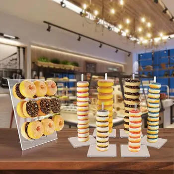 9 Pillars Acrylic Donut Holder Stand Display Rack Wedding Birthday Party Decor
9 Pillars Acrylic Donut Holder Stand Display Rack Wedding Birthday Party Decor