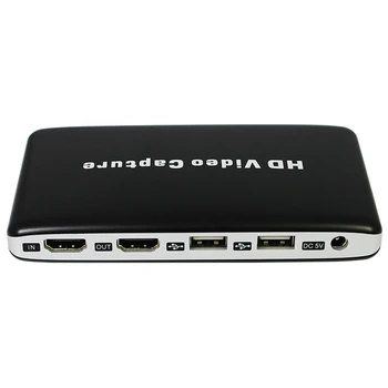 HDV-UH50 HD Video Game Capture 1080P HDMI Video Recorder Onto USB Hard Disk for DVD Player/ One/360 /PS4
HDV-UH50 HD Video Game Capture 1080P HDMI Video Recorder Onto USB Hard Disk for DVD Player/ One/360 /PS4
