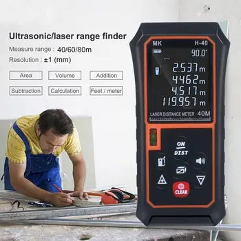 Pattern Handheld Range Finder Digital Building Tools Accurate Circuit Diastimeter Measure 60m Construction Worker Wire
Pattern Handheld Range Finder Digital Building Tools Accurate Circuit Diastimeter Measure 60m Construction Worker Wire