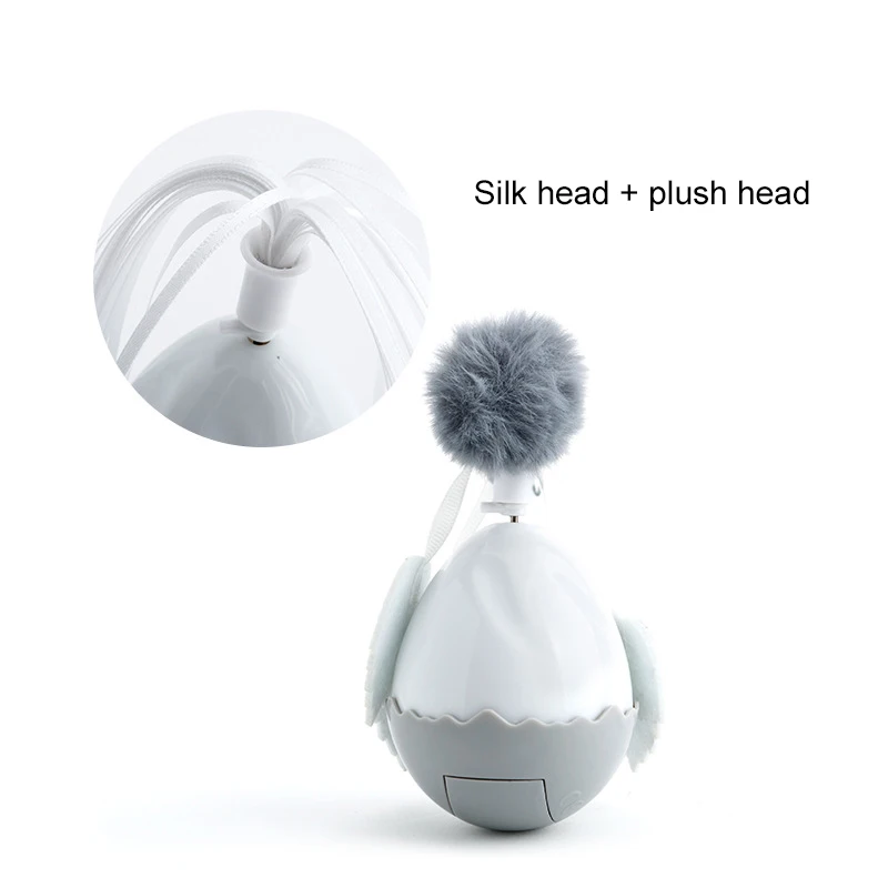Electronic Motion Cat Toy Automatic Electric Cat Teaser Toy Flutter Rotating Interactive Puzzle Smart Pet Cat Ball Toy
Electronic Motion Cat Toy Automatic Electric Cat Teaser Toy Flutter Rotating Interactive Puzzle Smart Pet Cat Ball Toy