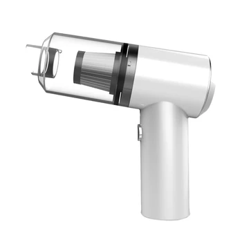 Home Vacuum Cleaner Wireless High Power Hair Dryer 4500Pa USB Charge with LED Light ,White 
Home Vacuum Cleaner Wireless High Power Hair Dryer 4500Pa USB Charge with LED Light ,White