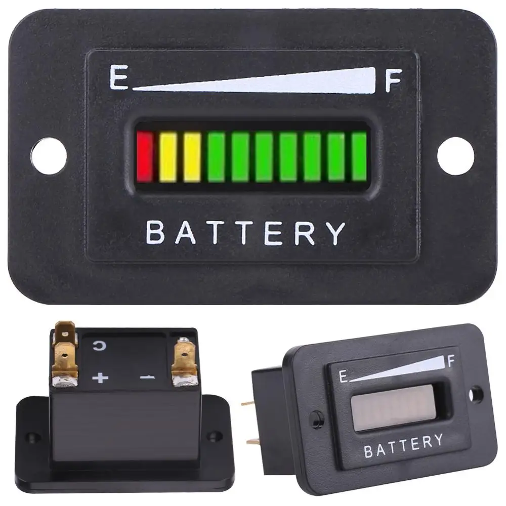 36Volt Power display Battery Indicator Meter Gauge For EZGO Club Car Golf Cart Boat ATV Forklifts Trucks RV UTV Scooters
36Volt Power display Battery Indicator Meter Gauge For EZGO Club Car Golf Cart Boat ATV Forklifts Trucks RV UTV Scooters