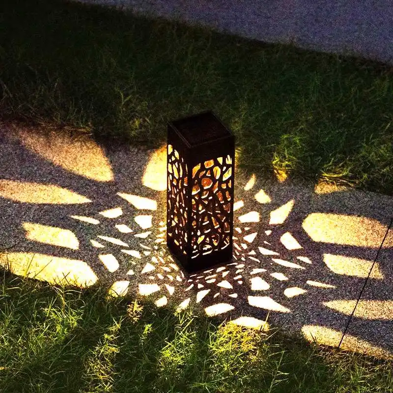 2Pcs Solar Powered LED Garden Lights Hollow-out Lawn Lights Automatic Led Solar Lamp for Patio Yard Garden Decoration Lamp
2Pcs Solar Powered LED Garden Lights Hollow-out Lawn Lights Automatic Led Solar Lamp for Patio Yard Garden Decoration Lamp