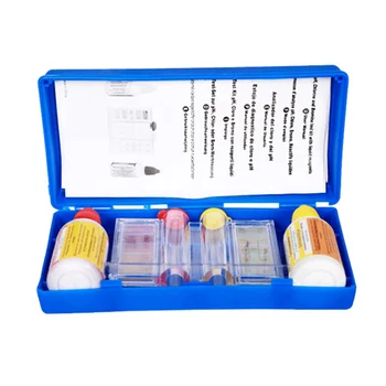 Home Practical PH CL Water Test Kit Swimming Pool Cleaning Chemicals Hot Tub Testing Aquarium Hydrotool Hydroponics Portable
Home Practical PH CL Water Test Kit Swimming Pool Cleaning Chemicals Hot Tub Testing Aquarium Hydrotool Hydroponics Portable