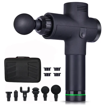 Muscle Massage Gun Sport Therapy Massager Body Relaxation Pain Relief Slimming Shaping Massager 6 Heads With Bag
Muscle Massage Gun Sport Therapy Massager Body Relaxation Pain Relief Slimming Shaping Massager 6 Heads With Bag