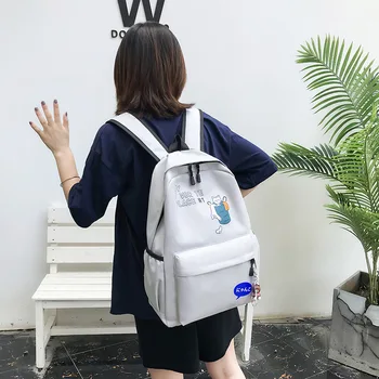 Cartoon Kitten Pattern Schoolbag College Style High School and College Students Backpack Large Capacity Backpack Practical
Cartoon Kitten Pattern Schoolbag College Style High School and College Students Backpack Large Capacity Backpack Practical