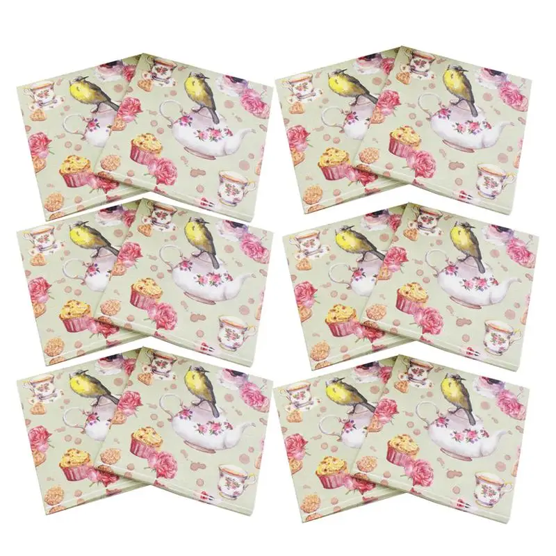 40 Sheets Bird Printed Napkins Creative Paper Towels Facial Tissues Printed Napkin Paper for Wedding Birthday Baby Shower Dinner
40 Sheets Bird Printed Napkins Creative Paper Towels Facial Tissues Printed Napkin Paper for Wedding Birthday Baby Shower Dinner