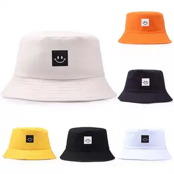 Smiling Face Summer Foldable Bucket Hat Red Solid Color Hip Hop Wide Brim Beach UV Protection Round Top Sunscreen Fisherman Cap
Smiling Face Summer Foldable Bucket Hat Red Solid Color Hip Hop Wide Brim Beach UV Protection Round Top Sunscreen Fisherman Cap