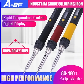 Soldering Iron A-BF GS90D GS110D LCD Display Adjustable Temperature Electric Soldering Iron Kit with Solder Soldering Tips 4.9
Soldering Iron A-BF GS90D GS110D LCD Display Adjustable Temperature Electric Soldering Iron Kit with Solder Soldering Tips 4.9