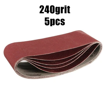 5PCS/set Aluminium Oxide 75x457mm Abrasive Sanding Belts Set 60/80/120/240 Grit Sander Power Tool Kit
5PCS/set Aluminium Oxide 75x457mm Abrasive Sanding Belts Set 60/80/120/240 Grit Sander Power Tool Kit