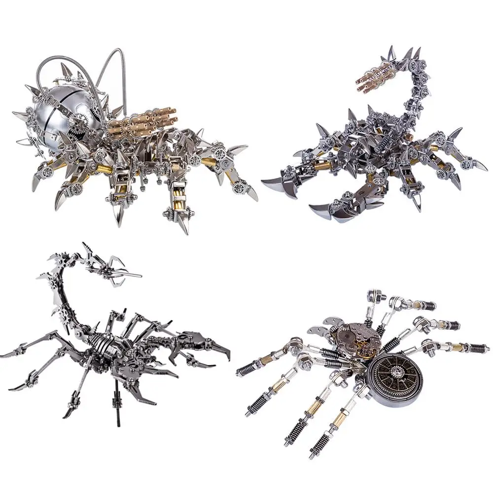 DIY Assembled Model Kit 3D Stainless Steel Mechanical Model - War Scorpion
DIY Assembled Model Kit 3D Stainless Steel Mechanical Model - War Scorpion