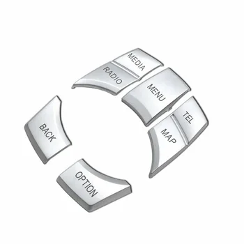 5pcs/Set Button Cover Chrome Multi Media Decor For BMW 1 3 4 5 6 X5 X6 ABS Parts
5pcs/Set Button Cover Chrome Multi Media Decor For BMW 1 3 4 5 6 X5 X6 ABS Parts