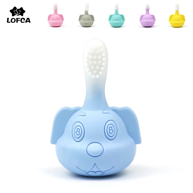 LOFCA Baby Teether Silicone Toothbrush Teether Dog Safe Baby Teething Toys Food Grade Silicone Chew Care Nursing Gift For Infant
LOFCA Baby Teether Silicone Toothbrush Teether Dog Safe Baby Teething Toys Food Grade Silicone Chew Care Nursing Gift For Infant