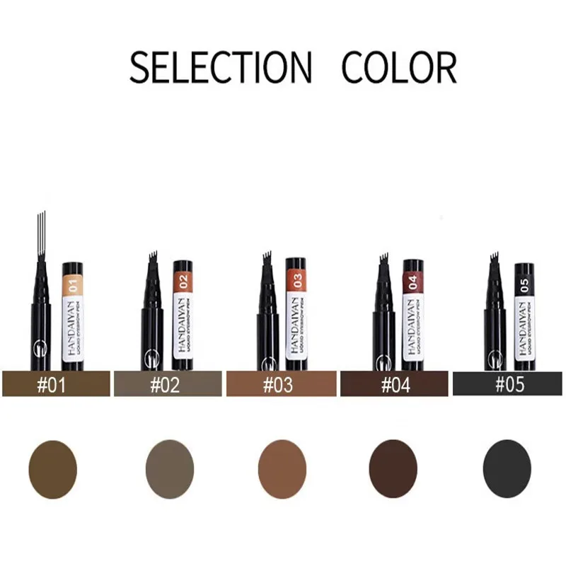 Tint-Pen/Liquid Eyebrow Enhancer Eyebrow Tattoo Pen Sketch Waterproof Eyebrow Pencil 4 Head Long-lasting Eye Makeup
Tint-Pen/Liquid Eyebrow Enhancer Eyebrow Tattoo Pen Sketch Waterproof Eyebrow Pencil 4 Head Long-lasting Eye Makeup