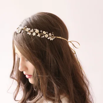Freshwater pearl bride hair belt, forehead dress, wedding dress, headdress accessories, export accessories twigs&honey
Freshwater pearl bride hair belt, forehead dress, wedding dress, headdress accessories, export accessories twigs&honey