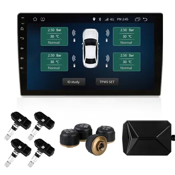 LEEPEE Car TPMS Tire Pressure Monitoring Wireless Transmission TPMS System USB Android Navigation Alarm System With 4 Sensors
LEEPEE Car TPMS Tire Pressure Monitoring Wireless Transmission TPMS System USB Android Navigation Alarm System With 4 Sensors