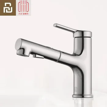 Youpin DABAI Bathroom Basin Sink Faucet w/ Pull Out Rinser Sprayer Gargle Brushing 2 Mode Mixer Tap Cold & Hot Bathtub Faucet 
Youpin DABAI Bathroom Basin Sink Faucet w/ Pull Out Rinser Sprayer Gargle Brushing 2 Mode Mixer Tap Cold & Hot Bathtub Faucet