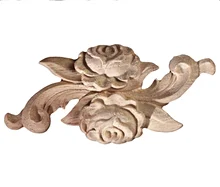 4pcs 10x5cm Solid Wood Carving Rose Flower Relief Sculpture Decal Decoration Furniture Door Cabinet Waist Corner Flower
4pcs 10x5cm Solid Wood Carving Rose Flower Relief Sculpture Decal Decoration Furniture Door Cabinet Waist Corner Flower